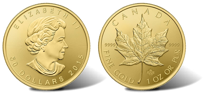 Canadian Maple Leaf Gold Coin