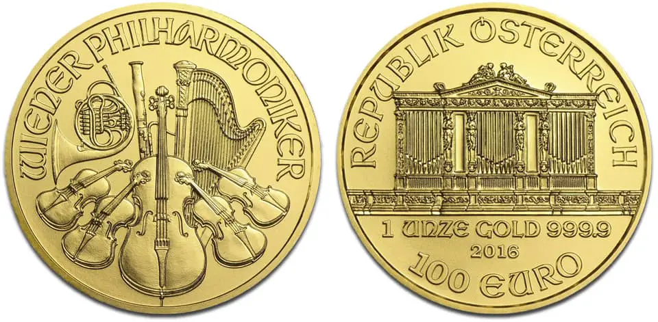 Vienna Philharmonic Gold Coin