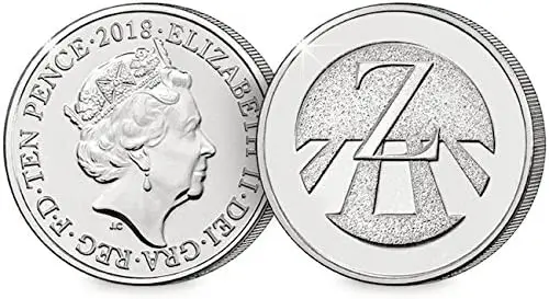 10p Z Coin Zebra Crossing 1