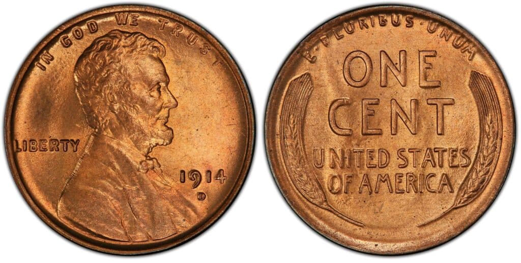 1914 D Wheat Penny