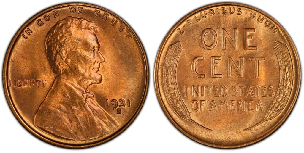 1931 S Wheat Penny