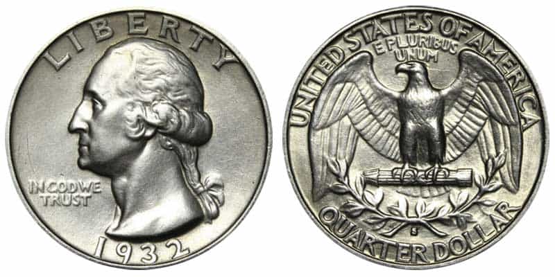 1932-S Washington Quarters