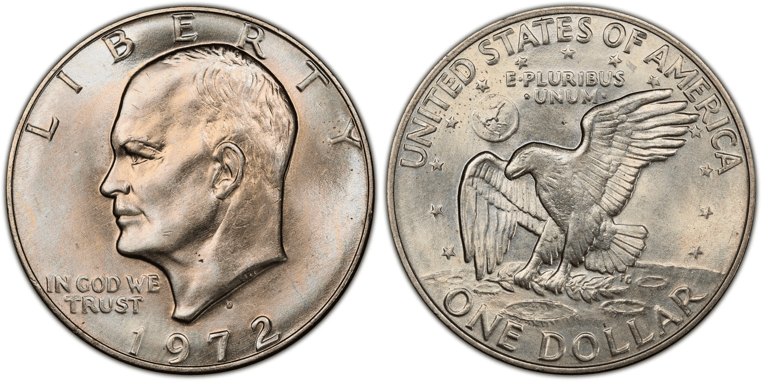 1972-D Ike Dollar