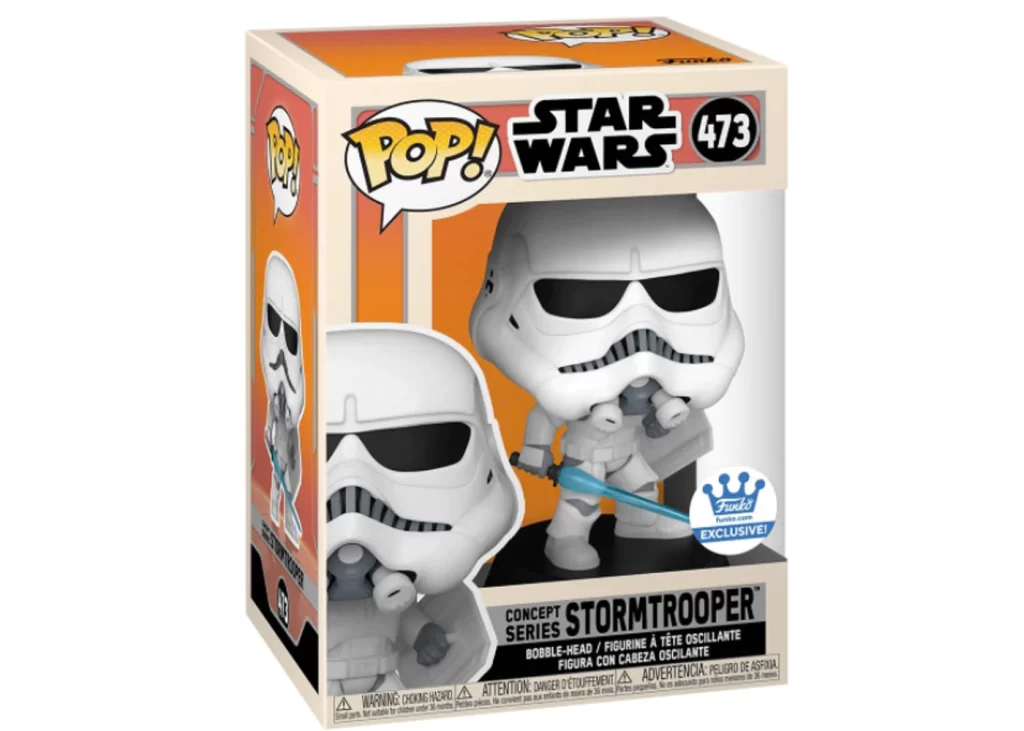 Funko Pop Star Wars Concept Series Stormtrooper Funko Shop Exclusive Figure 473