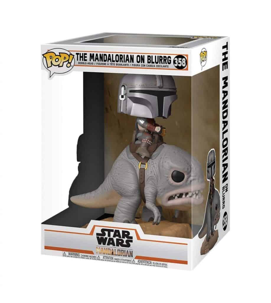 funko pop deluxe the mandalorian the mandalorian on blurrg 358 3 986x1100w