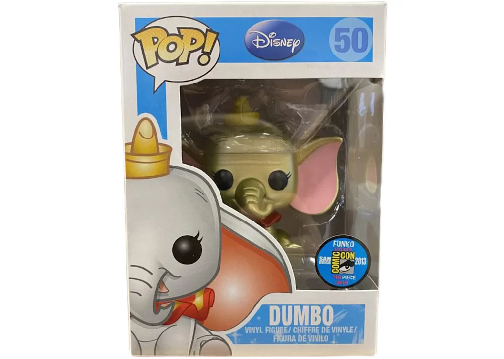 Funko Pop Disney Dumbo Gold SDCC Figure 50 1