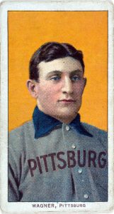 1909 T206 Honus Wagner baseball card — the most iconic sports card in collecting history
